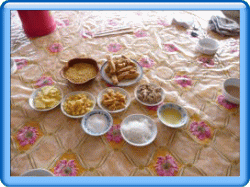 内モンゴルの家庭料理